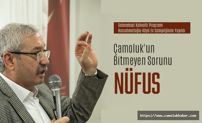 Çamoluk'un Bitmeyen Sorunu Nüfus