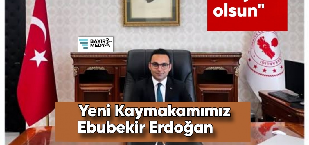 Hayırlı Olsun! Çamoluk Kaymakamına Merhaba Dedi!