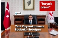 Hayırlı Olsun! Çamoluk Kaymakamına Merhaba Dedi!